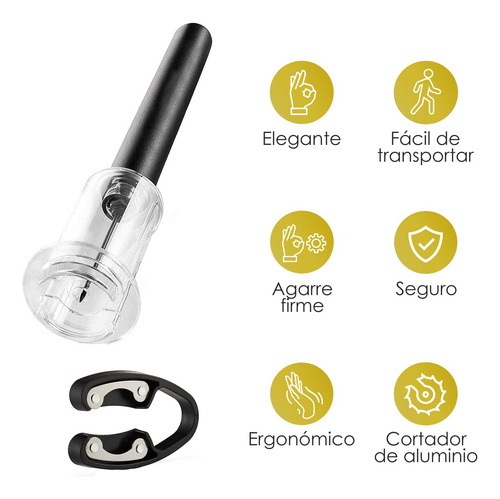Abridor De Vino , Abrebotellas De Vino Con Bomba
