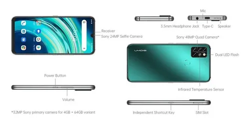 Umidigi A9 Pro 4gb 64gb Dual Sim Duos