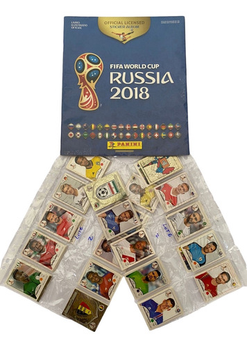 Album Figurinhas Soltas Copa Mundo 2018 Completo P/ Colar !1