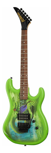 Guitarra Electrica Kramer Snake Sabo Baretta Color Verde