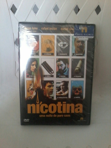 Dvd Nicotina - Diego Luna