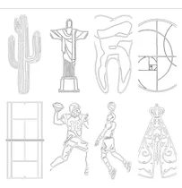 Comprar Arquivo Dxf E Svg Quadros Diversos Laser Router Plasma #589