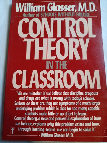 Libro Disciplina Alumnos Control Theory In The Classroom