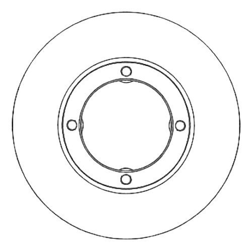 Disco Freno Del (215mm) Breme Suzuki Van 88-02