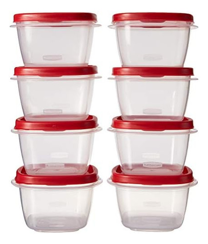Rubbermaid 2-cup 7j60 Almacenamiento De Alimentos Cuadrado C