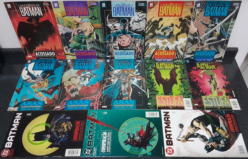 Lote 4 Minisserie Completa Um Conto De Batman Abril Rjhm (Usado)