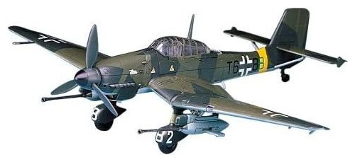 Academia Ju87g-1 Stuka Tipo Del Tanque Del Kit Modelo