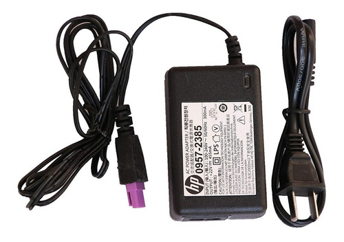Imagen 1 de 8 de Adaptador O Regulador Hp Original Pnta Morada 22 Volt 455 Ma