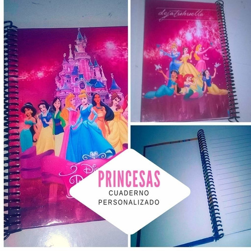 Princesas, Cuaderno Personalizado