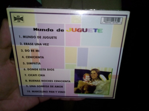 Lupita D Alessio Cd Mundo De Juguete Orfeón Nuevo Sellado