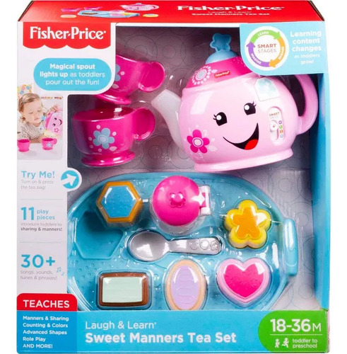 Juego De Té Fisher-price Laugh & Learn Sweet Manners W.