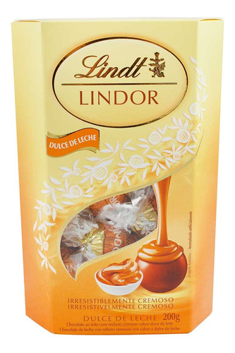 Chocolate Lindt Lindor Bombones Dulce De Leche 200g Suiza