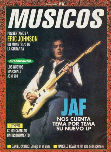 Revista Musicos Nro. 14 * Juan Antonio Ferreyra Jaf * 1993