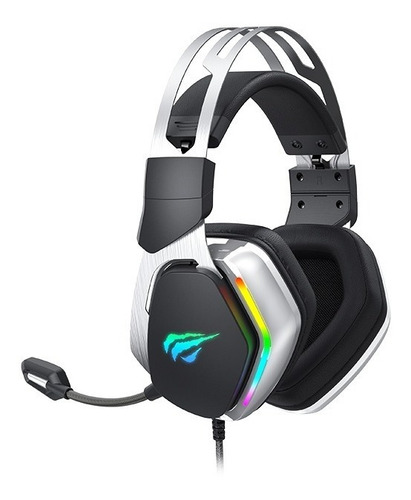 Imagen 2 de 4 de Auricular Gamer Havit H2018u Con Micrófono Retroiluminado