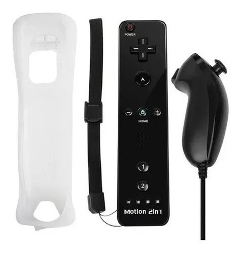 Joystick Wii Control Wii Wiimote Mando Wii + Nunchuk