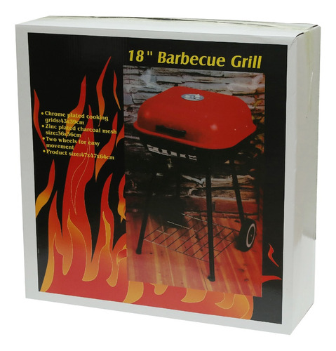 Parrillero Barbacoa Portátil Pl23-024