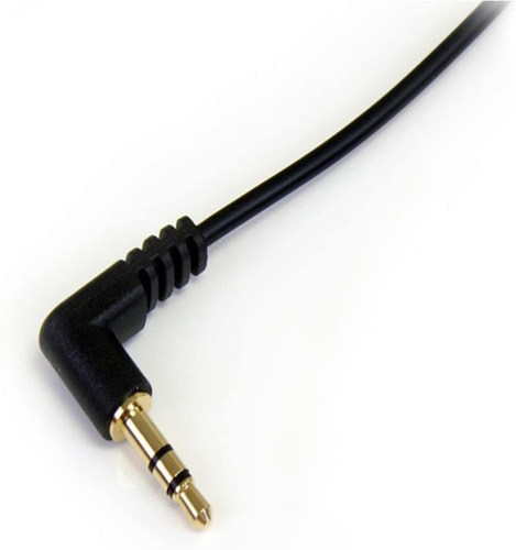 Startech.com Cable De Audio En Ángulo Recto De 0,3 M (1 Ft)