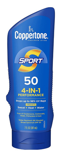 Protector Solar Coppertone Sport Spf 50 4 In 1 207 Ml