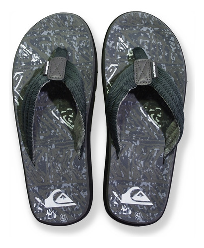 Sandalia Aloha Chancla Quiksilver Hydrobound Grafitti Hombre