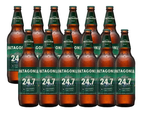 Cerveza Patagonia 24.7 Porron 355 Ml X12 - Perez Tienda