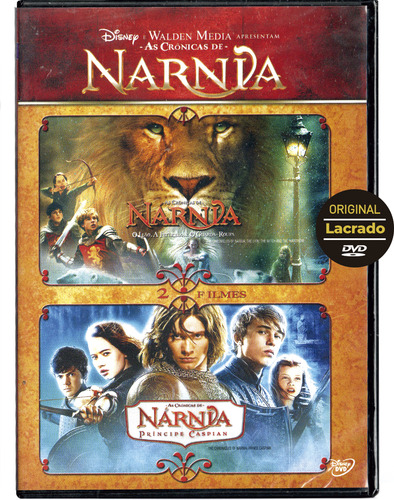 Dvd As Crônicas De Nárnia 1 E 2 - 2 Filmes Original Lacrado