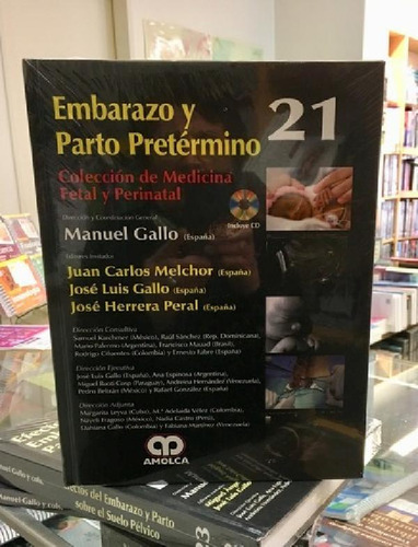 Libro - Embarazo Y Parto Pretérmino, De Manuel Gallo-juan C