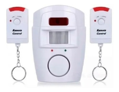 Alarme Sensor Movimento Sem Fio Residencial Sirene Detector