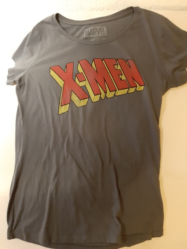 Playera X-men Máscara De Látex Talla G Dama