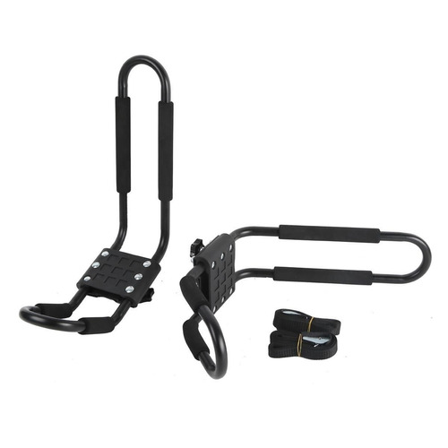 2pc Kayak Carrier Boat Canoe Rack Surf Ski Snowboard Roof To