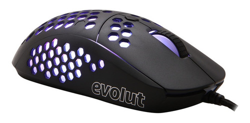 Mouse Gamer Keppni Pro Usb Rgb Ultra Leve Evolut 10000dpi