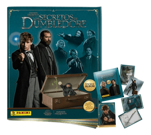 Album Los Secretos De Dumbledore + 50 Sobres 