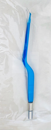 Pinza Bipolar De Bayoneta Europea Curva, 20cm