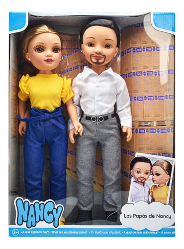 Muñeca Nancy Un Día Con Los Papás De Nancy Famosa Original