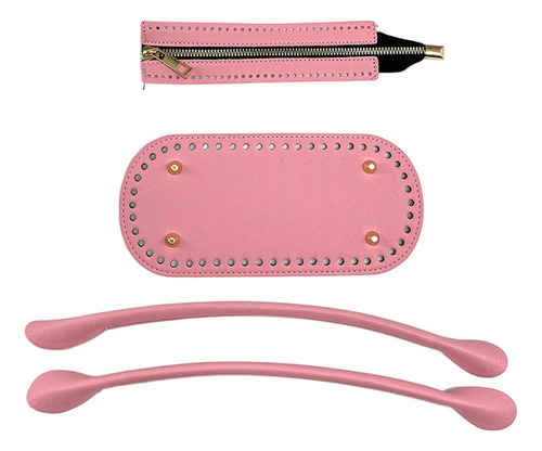 Zz Conjunto De Ganchillo Tejido 3 Uds Bolsa Cojín Base