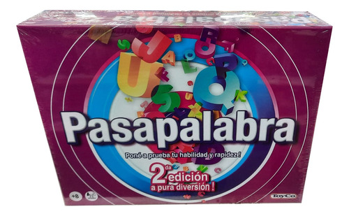 Juego De Mesa Pasapalabra Edicion 2 Toyco Jeg 21001 El Gato