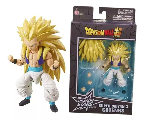 Boneco Dragon Ball Série 12 Super Saiyan 3 Gotenks - Fun