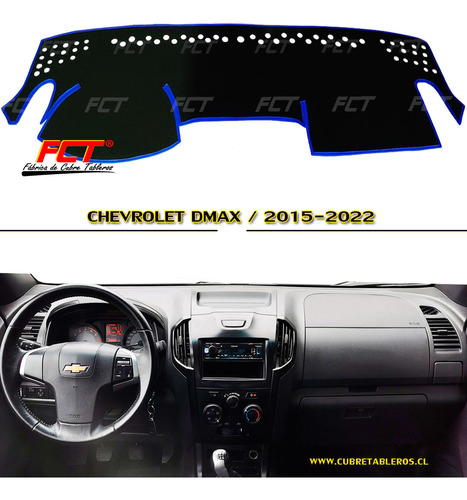 Cubre Tablero Premium / Chevrolet Dmax / 2015 2016 2017 2018