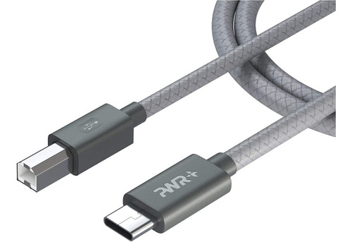 Usb-c Cable De Impresora 3 Metros Tipo-c A Usb B 2.0 Alta Ve