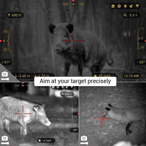Linterna De Visión Nocturna Ir Con Zoom A Prueba De Agua 850