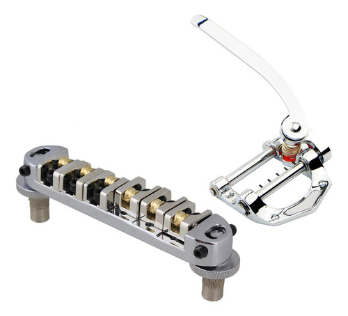 Guitarra Vibrato Cordal Tremolo Flat Top Body Tremolo (silve