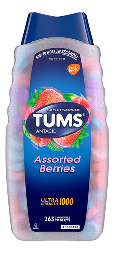 Tums Ultra Strength 1000 Antaci - Unidad a $399