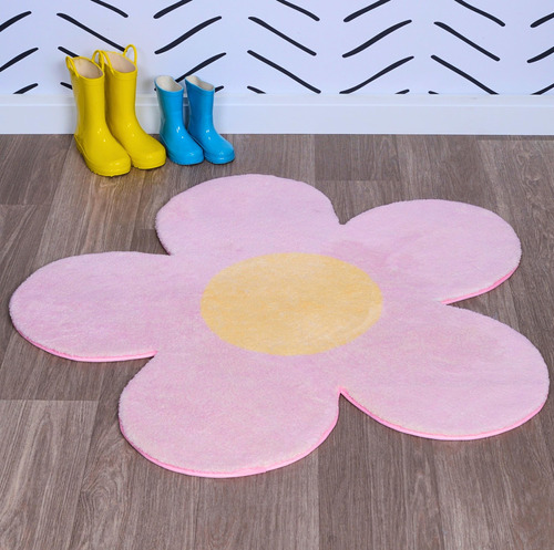 Yoodly Alfombra De Flores Para Habitación De Niños Guardería