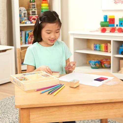 Melissa & Doug Disney Princess Juego De Sellos De Madera: 9
