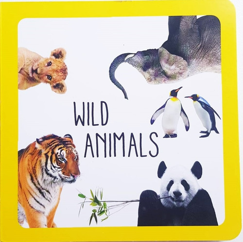 Libro En Ingles Niños Wild Animals - English Reading Book