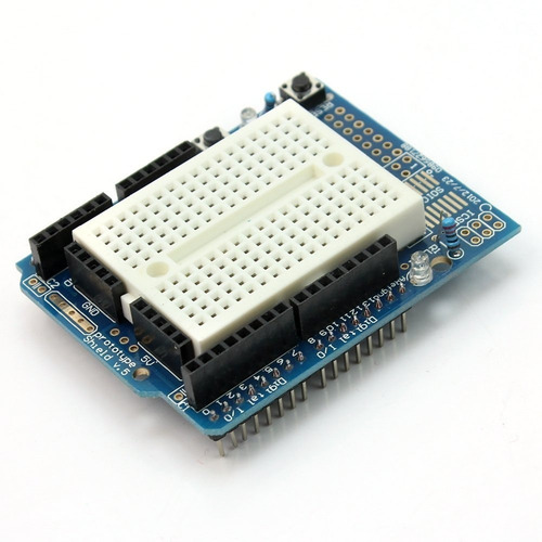 Protoshield Para Arduino Uno Con Protoboard X 2 Piezas