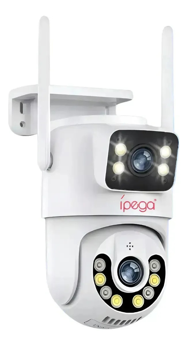 Câmera Segurança Lente Dupla 4mp Wifi Ip Interna Externa