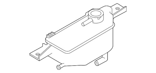 Deposito Refrigerante Compatible Infiniti Q50 3.7l V6 13-16