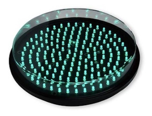 Módulo Led Para Semaforo Tipo Vehicular Color Verde 20cm