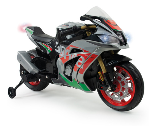 Motocicleta Infantil Motorbike Aprilia Rsv 12v Injusa
