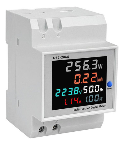 Wattimetro Voltimetro Amperimetro 110v 220v 100a Ac D52-2066